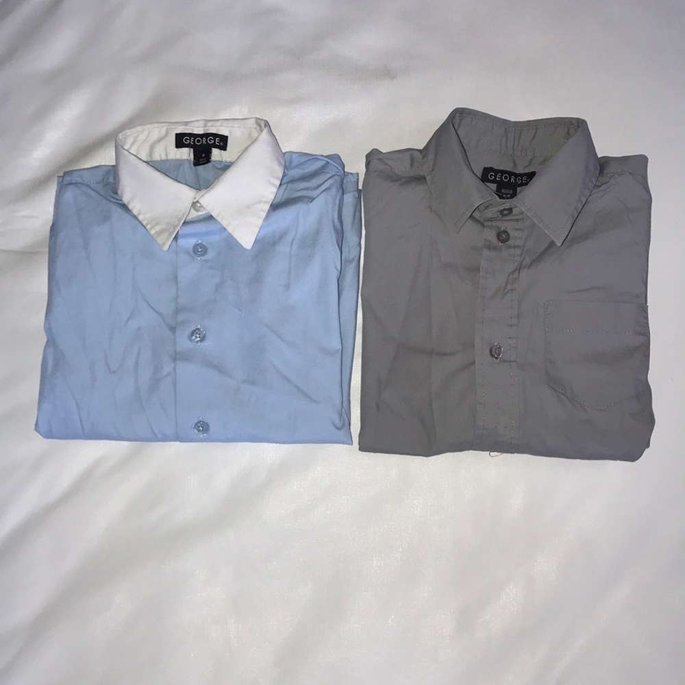 Boys Buttoned down tops(George)